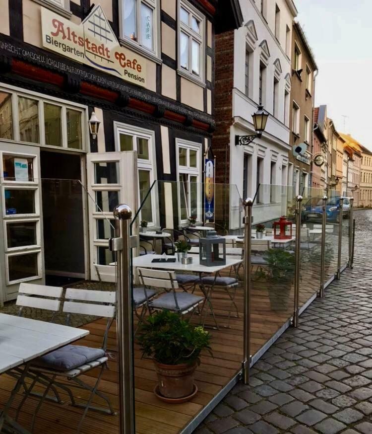 Altstadt Cafe Havelberg Exterior foto